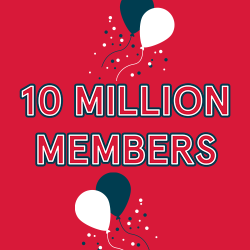 10 million members