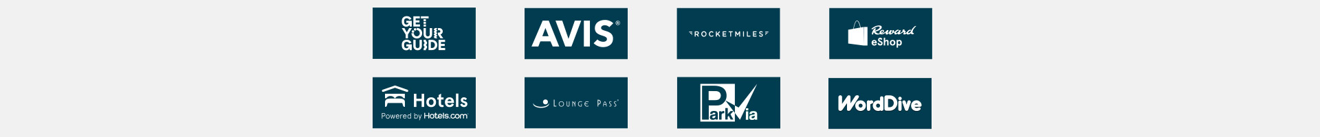 rectangular image of various partner logos